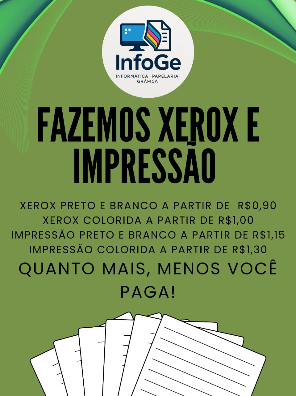 Serviços de impressão