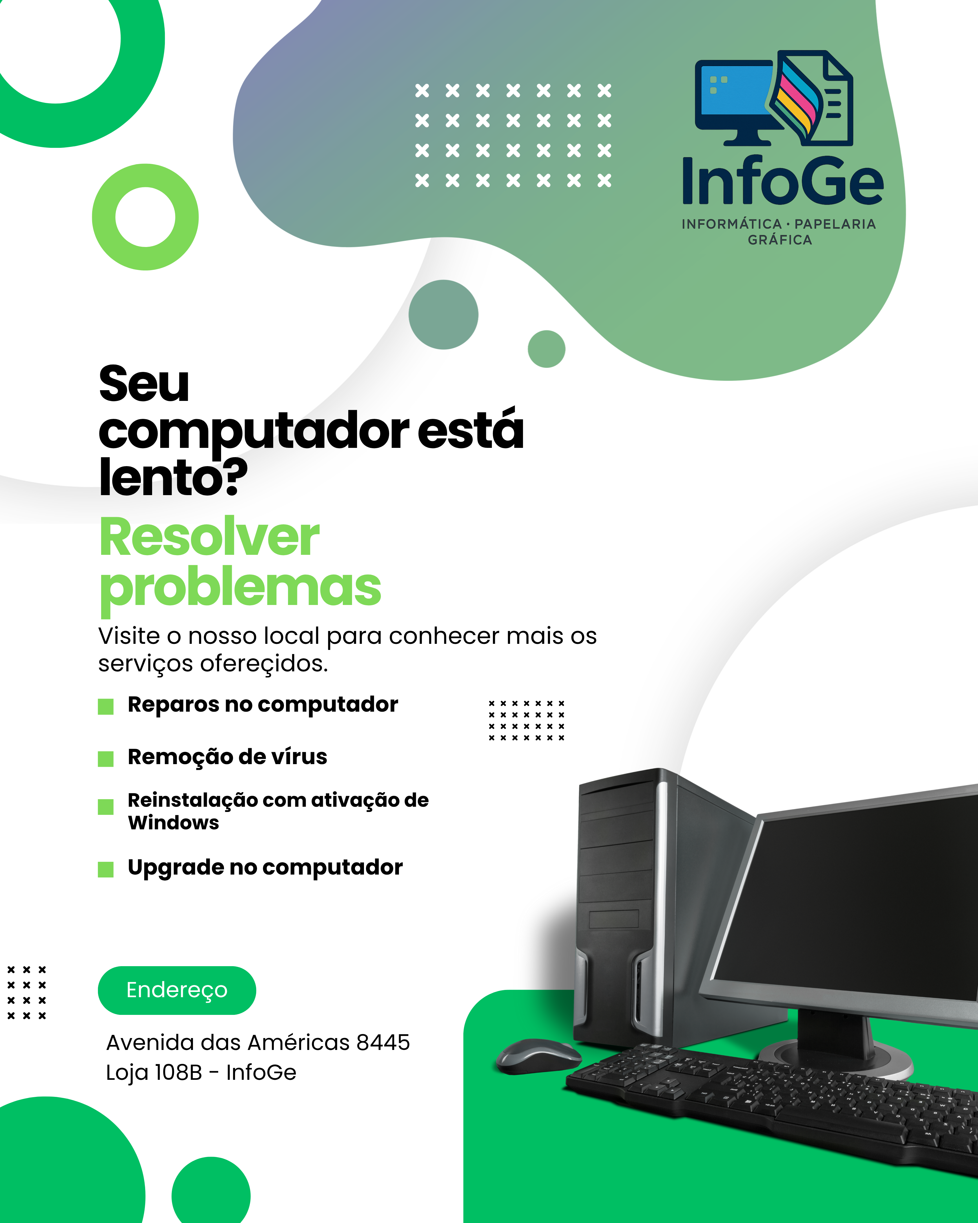 Reparos em computadores
