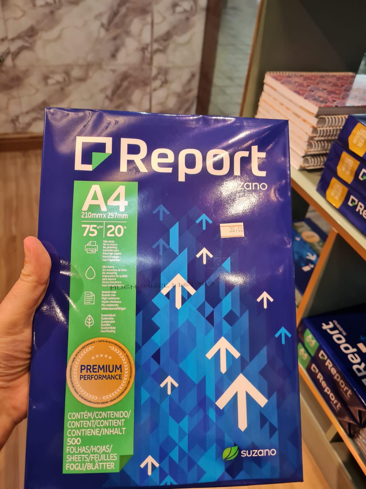 Papel Sulfite A4 500 folhas Report